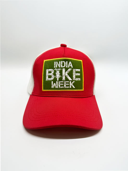 IBW Cap White-Red