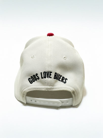 IBW Cap White-Red