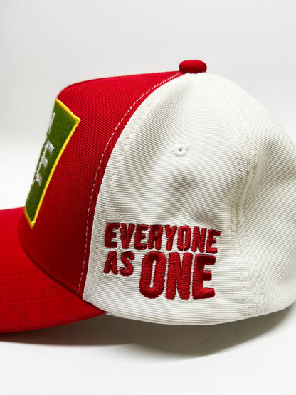 IBW Cap White-Red